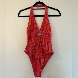 ZARA Halter Bodysuit